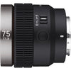 Samyang Maleta 4 Lentes Cine 24mm 35mm 45mm y 75mm T1.9 Adaptador Enfoque Manual y Lens Station