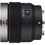 Samyang Cine V-AF 75mm T1.9 Lente Autofoco Full-Frame Para Sony E
