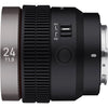 Samyang Maleta 4 Lentes Cine 24mm 35mm 45mm y 75mm T1.9 Adaptador Enfoque Manual y Lens Station