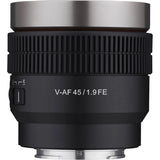 Samyang Cine V-AF 45mm T1.9 Lente Autofoco Full-Frame Para Sony E