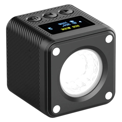 Ulanzi L2 RGB Luz Led Compacta Con Snoot, Barndoor y Difusor