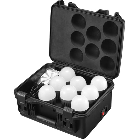Godox C7R KNOWLED RGBWW Creative Bulb (Kit de 8 luces)