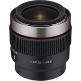 Samyang Cine V-AF 20mm T1.9 Lente Autofoco Full Frame Para Sony E