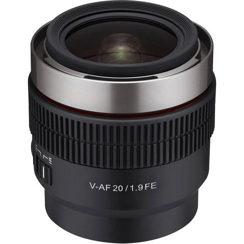 Samyang Cine V-AF 20mm T1.9 Lente Autofoco Full Frame Para Sony E
