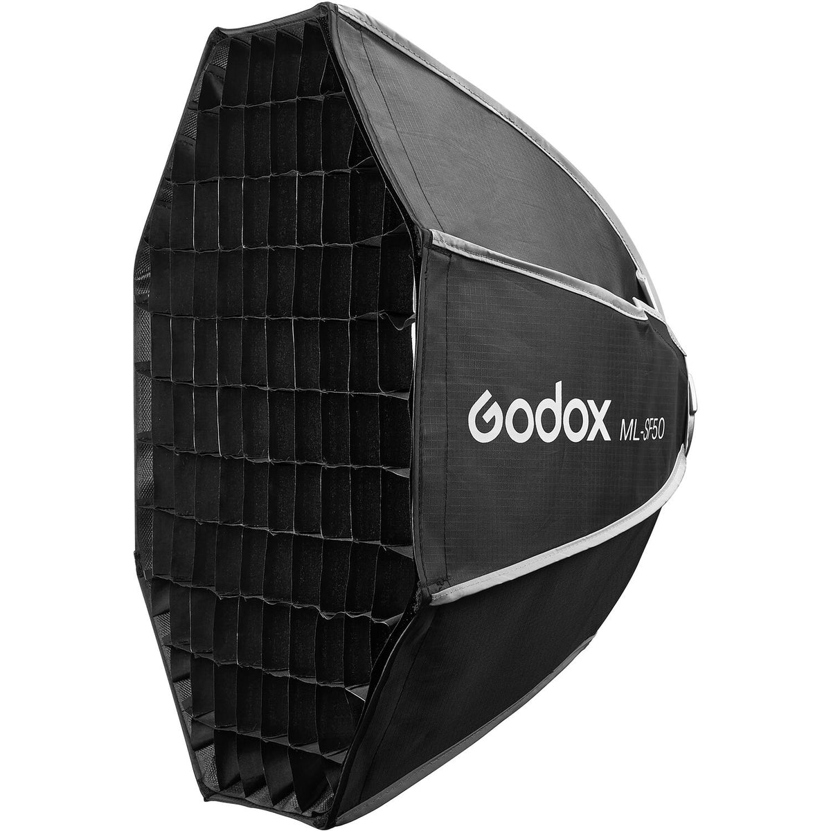 Octabox Godox ML-SF50 de 50 cm montado en luz LED