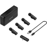 Boya BY-V4D 4 Micrófonos Inalámbricos Conector Lightning