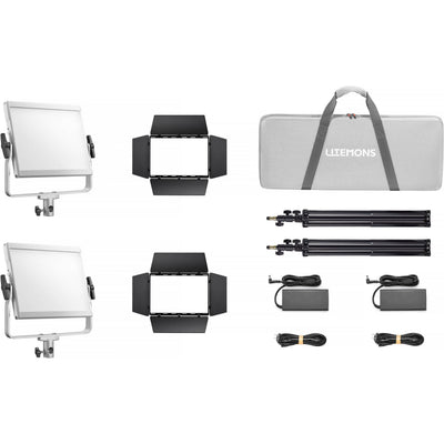 Godox Litemons LP600R RGB LED Light Panel (Kit de 2 luces)