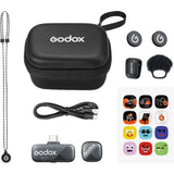 Godox Cube-SC Kit1 Micrófono Inalámbrico  Usb-C