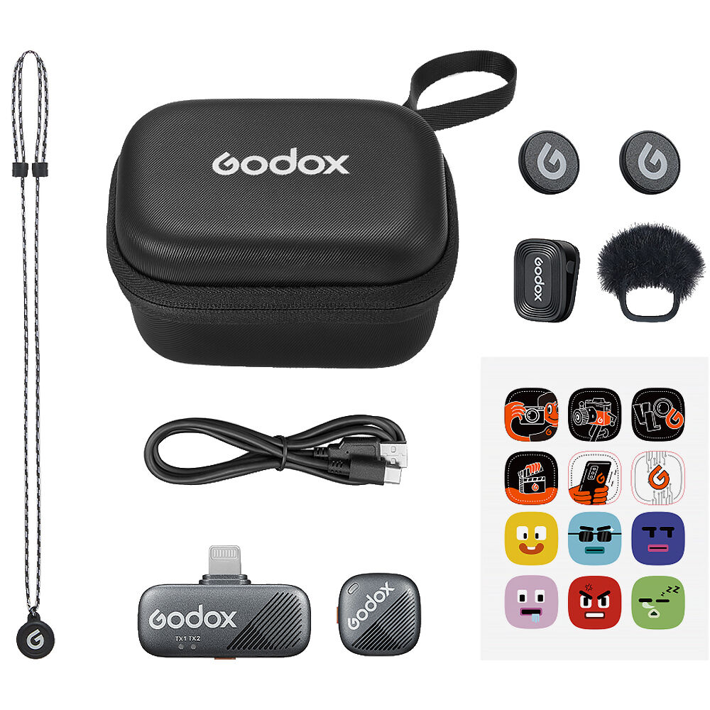 Godox Cube-SL Kit 1 Micrófono Inalámbrico Conector lightning
