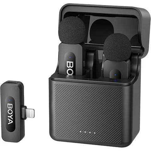 Boya BY-V3 Micrófono Inalámbrico Doble Lightning