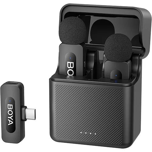 Boya BY-V30 Micrófono Inalámbrico Doble USB-C