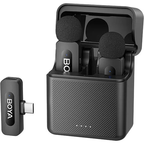 Boya BY-V30 Micrófono Inalámbrico Doble USB-C