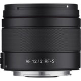 Samyang AF 12mm F2 Lente Autofoco APS-C Montura Canon RF-S