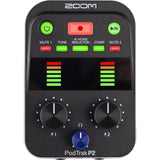 Zoom PodTrak P2 - Grabadora Dual USB para Podcasters