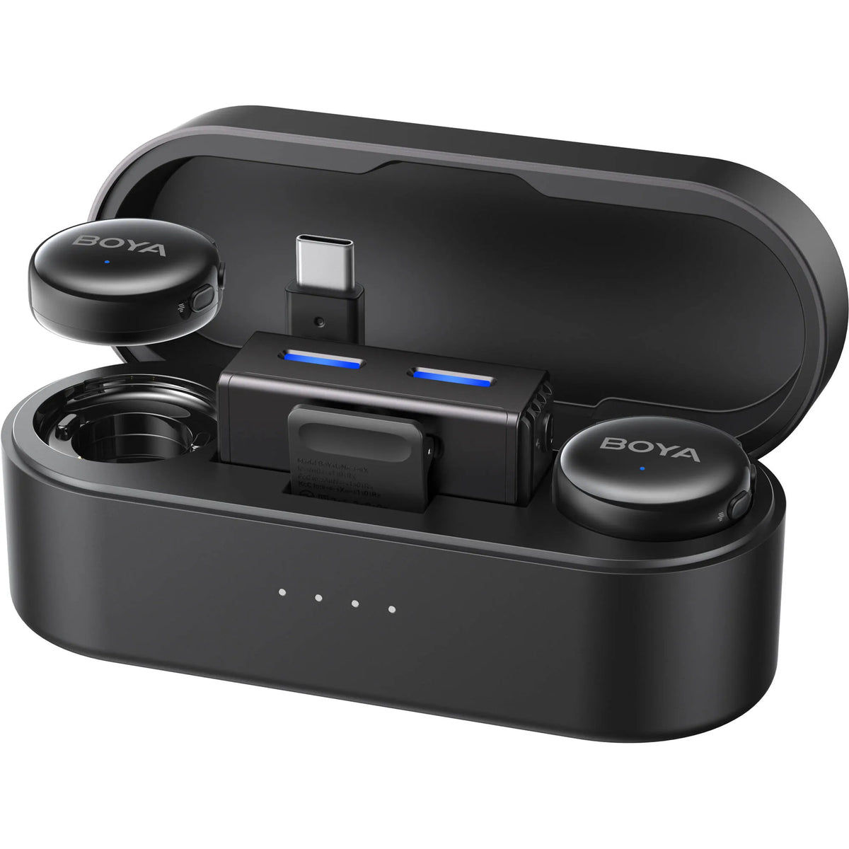 Boya BY-BOYALINK 3-02 Micrófono Doble con IA Conector USB-C