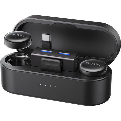 Boya BY-BOYALINK 3-02 Micrófono Doble con IA Conector USB-C