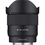 Samyang AF 16mm f/2.8 P FE Lente Para Sony E Full Frame Autofocos