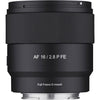 Samyang AF 16mm f/2.8 P FE Lente Para Sony E Full Frame Autofocos