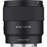 Samyang AF 85mm f/1.8 P FE Lente Para Sony E Full Frame Autofoco