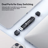 Ulanzi CR1 Lector de Memoria USB y USB-C  - X117