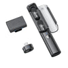 Boya BY-BOYA MAGIC 01 Micrófono Multifunción, Escritorio y Solapa Doble USB-C-Lightning y Trípode