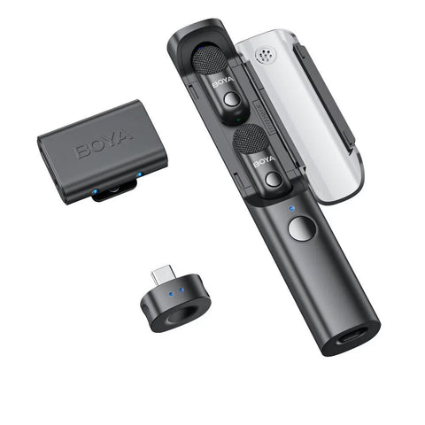 Boya BY-BOYA MAGIC 03 Mini Micrófono Inalámbrico doble Al-Powered