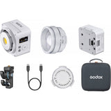 Godox ML80 Bi-Color Luz LED Video Pesa Solo 519 Gramos