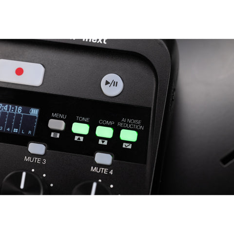 Zoom PodTrak P4next Grabadora Portátil Multitrack Podcast Recorder