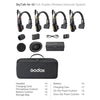 Godox SkyTalk Air 4S Sistema de Intercomunicación Inalámbrico Para 4 Personas