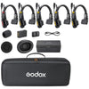 Godox SkyTalk Air 5S Sistema de Intercomunicación Inalámbrico Para 5 Personas