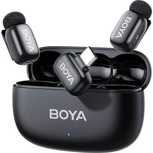 Boya BOYAMINI 2-02 Micrófono Inalámbrico Doble USB-C Negro Mate