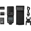 Flash Godox V850III panel de control y pantalla LCD