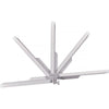 Panel LED LP800Bi inclinado para rebotar la luz