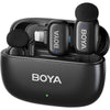Micrófono Inalámbrico Doble Boya BOYAMINI 2-03 Lightning para iPhone con Estuche