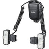 Flash macro Godox MF-T76C para Canon vista frontal