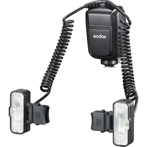 Flash macro Godox MF-T76C para Canon vista frontal