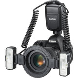 Unidad controladora del Godox MF-T76S en la zapata de la cámara