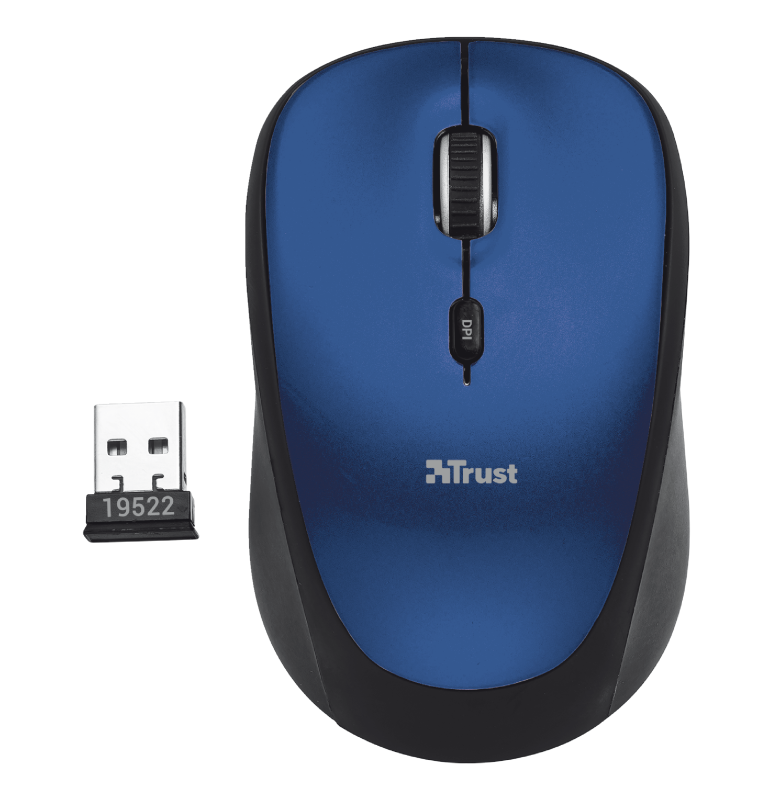 Mouse Inalámbrico Trust Yvi