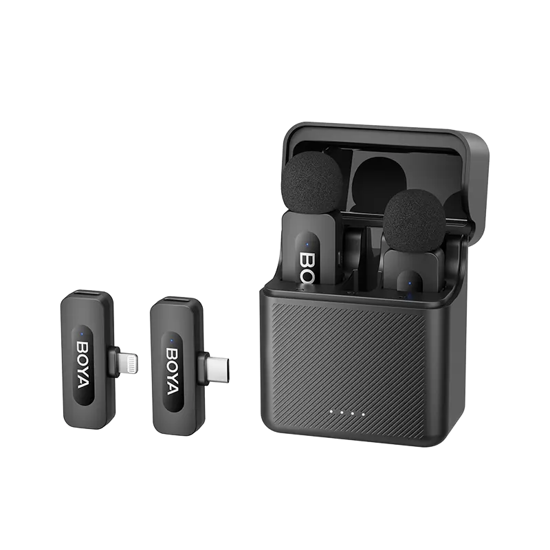 Boya BY-V3 COMBO Micrófono Dóble Usb-C y Lightning