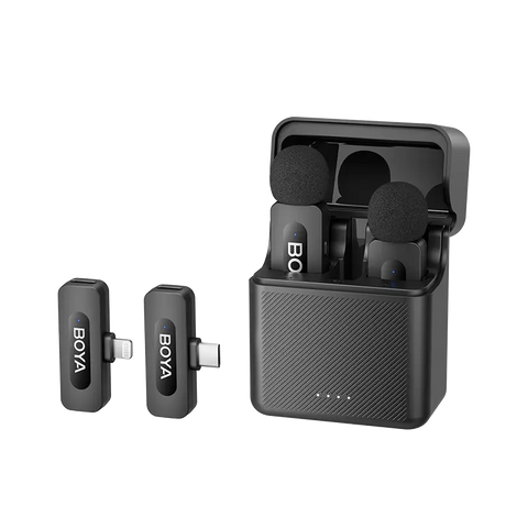 Boya BY-V3 COMBO Micrófono Dóble Usb-C y Lightning