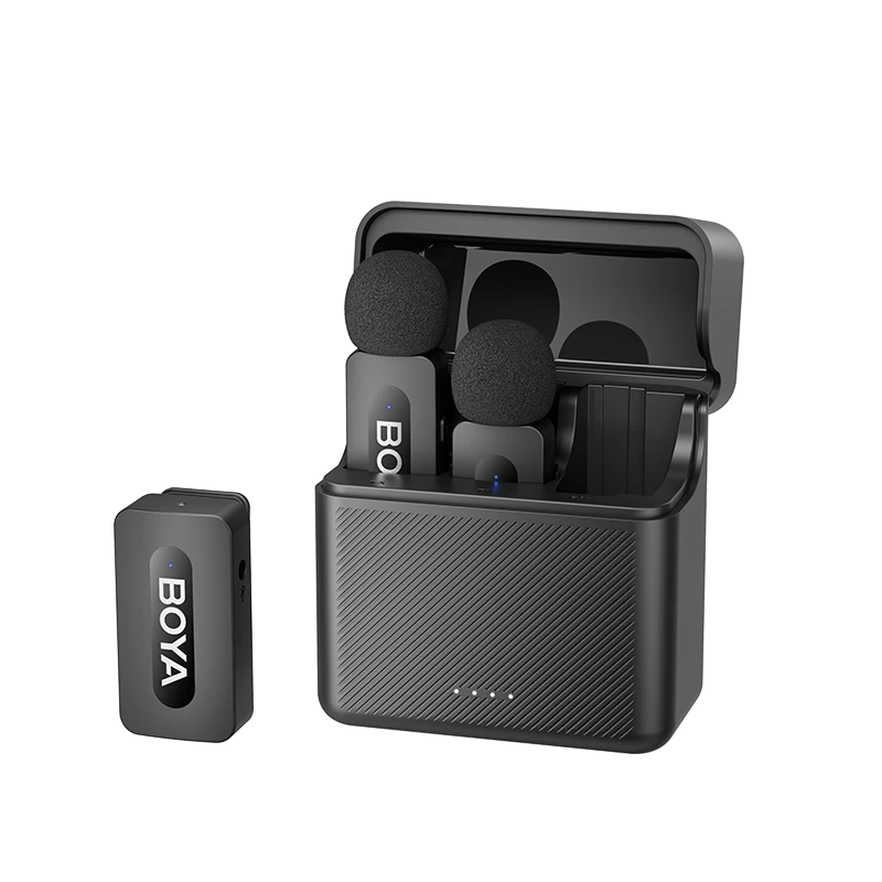 Boya BY-V35 Micrófono Inalambrico Doble 3,5mm Para Cámaras