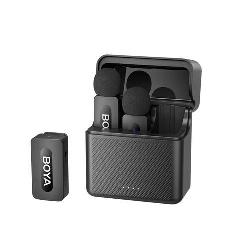 Boya BY-V35 Micrófono Inalambrico Doble 3,5mm Para Cámaras