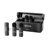 Boya BY-V4D 4 Micrófonos Inalámbricos Conector Lightning