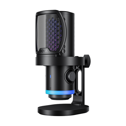 BOYA CastMic G40 – Micrófono USB RGB para Gaming, Streaming y Creación de Contenido