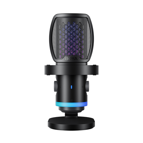 BOYA CastMic G40 – Micrófono USB RGB para Gaming, Streaming y Creación de Contenido