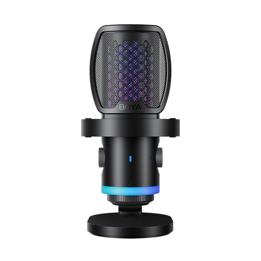 BOYA CastMic G40 – Micrófono USB RGB para Gaming, Streaming y Creación de Contenido