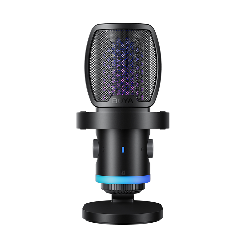 BOYA CastMic G40 – Micrófono USB RGB para Gaming, Streaming y Creación de Contenido