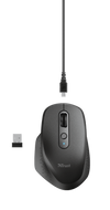 Mouse Inalámbrico Recargable Trust Ozaa