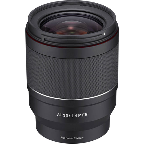 Samyang 35mm f/1.4 P FE Lente Angular Full Frame Para Sony E