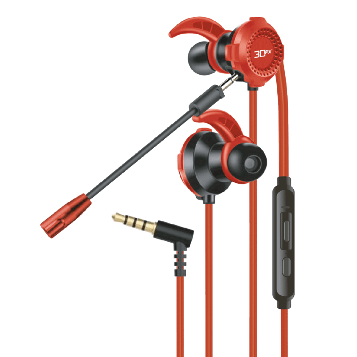 Audifono Gamer In ear 3dfx Force Pc Ps4 Xbox Ps5